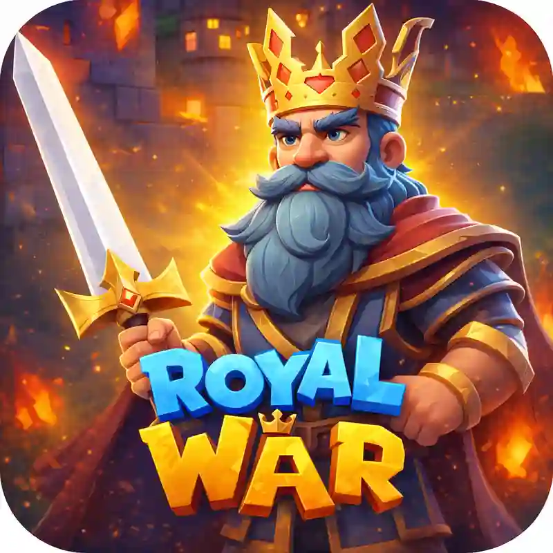 Royal War online casino game interface